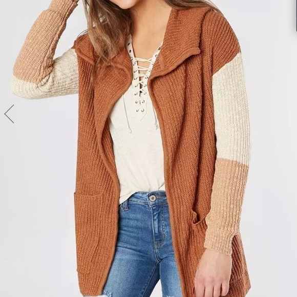 Billabong New Comer Cardigan Sweater - Picture 1 of 8